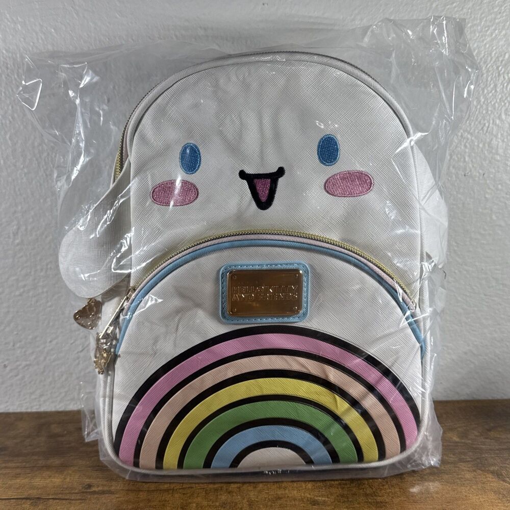 Cinnamon-roll Mini Backpack 10" Sanrio Hello Kitty and Friends Brand new!